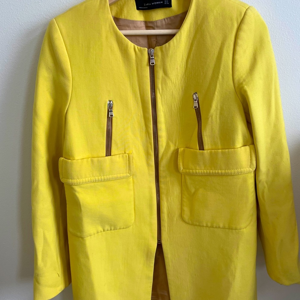 Bright Zara Coat!